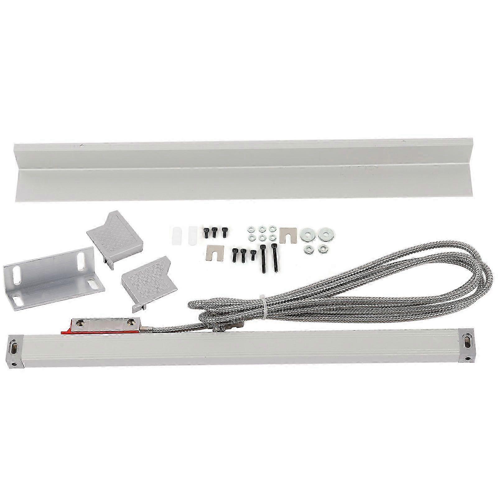 Linear Scale Encoder High Accuracy 5m Grating Ruler Sensor for Lathe DC5V with Cable250Hwy