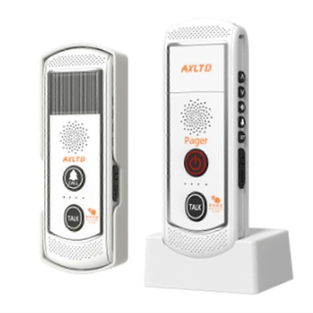 Solar Wireless Intercom Doorbell For Long-distance Communication Through Walls And Non-visual Intercom System