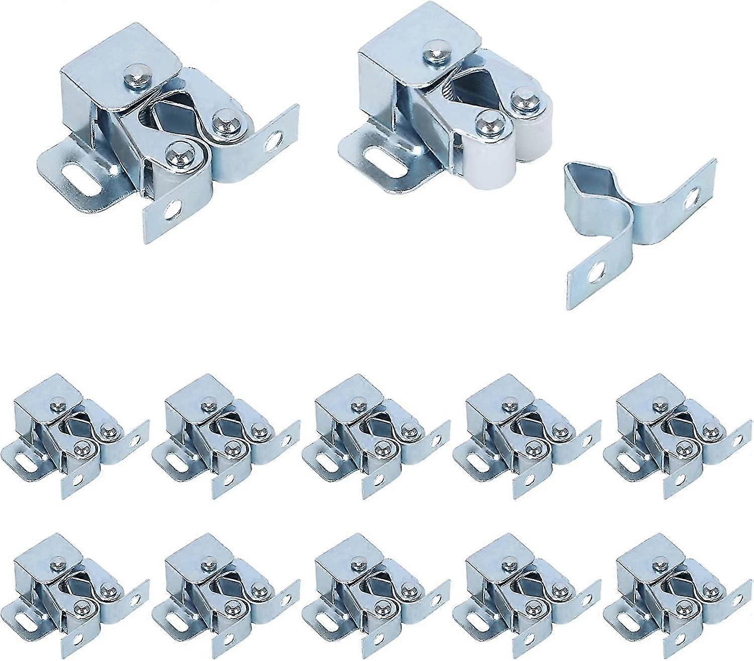 キャビネット引き出し用ステンレス製ラッチ 12個