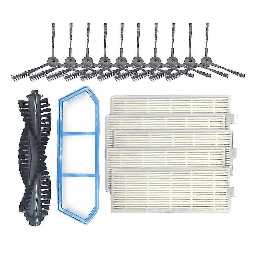 Side Brush Primary Filter Filter Rolling Brush Replacement For Ilife A4s Sweeper