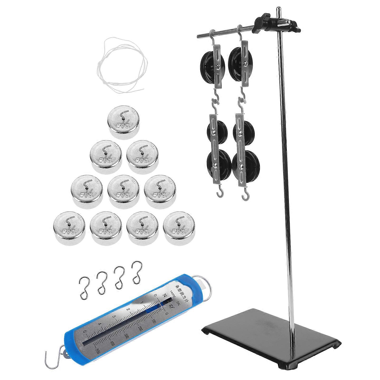 Experiment Pulley Block Set For Beginners Assorted Color Tension Exploration Teaching Tool 1 Set