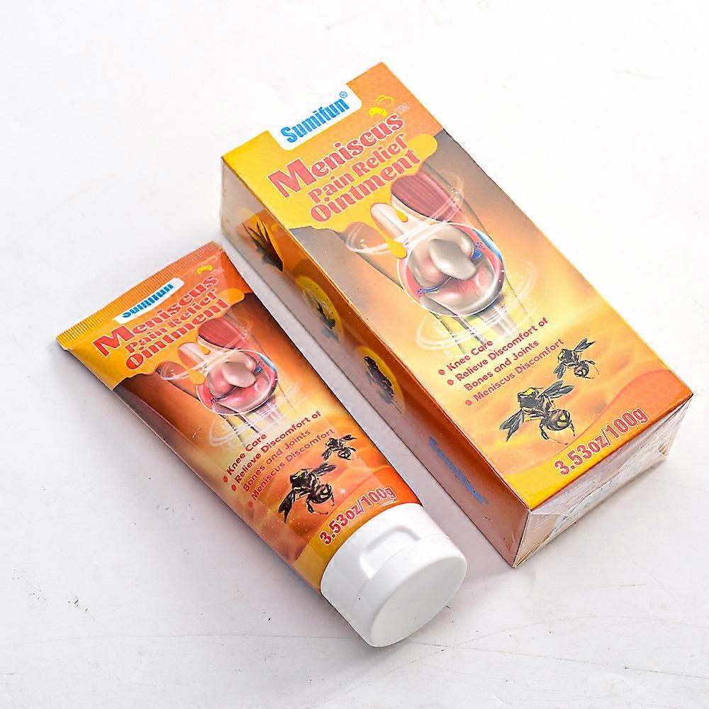Bigift smärtlindrande menisksalva för att lindra axel, nacke, midja, ben, hand Gemensam vård smärtlindrande salva