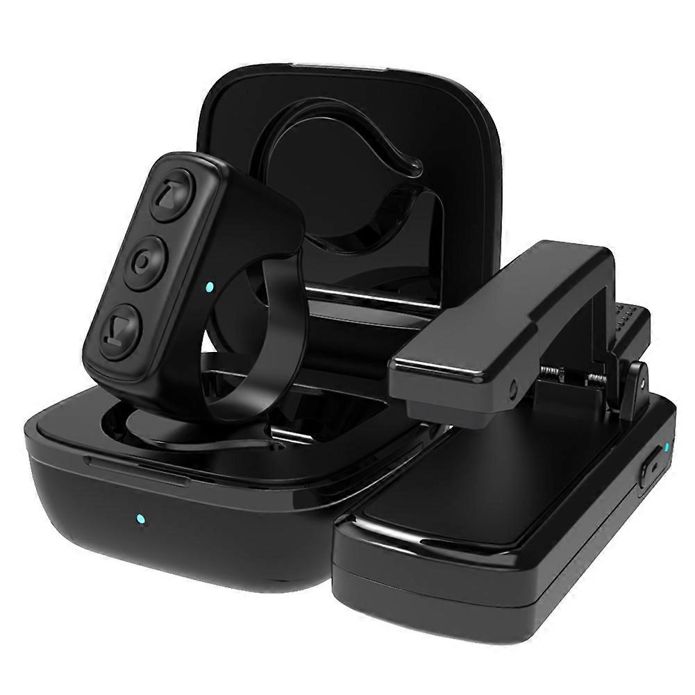 Remote Control Page Turner Ring for Kindle Paperwhite Oasis Kindle Kids BT E-Reader Controller Ring Camera Shutter