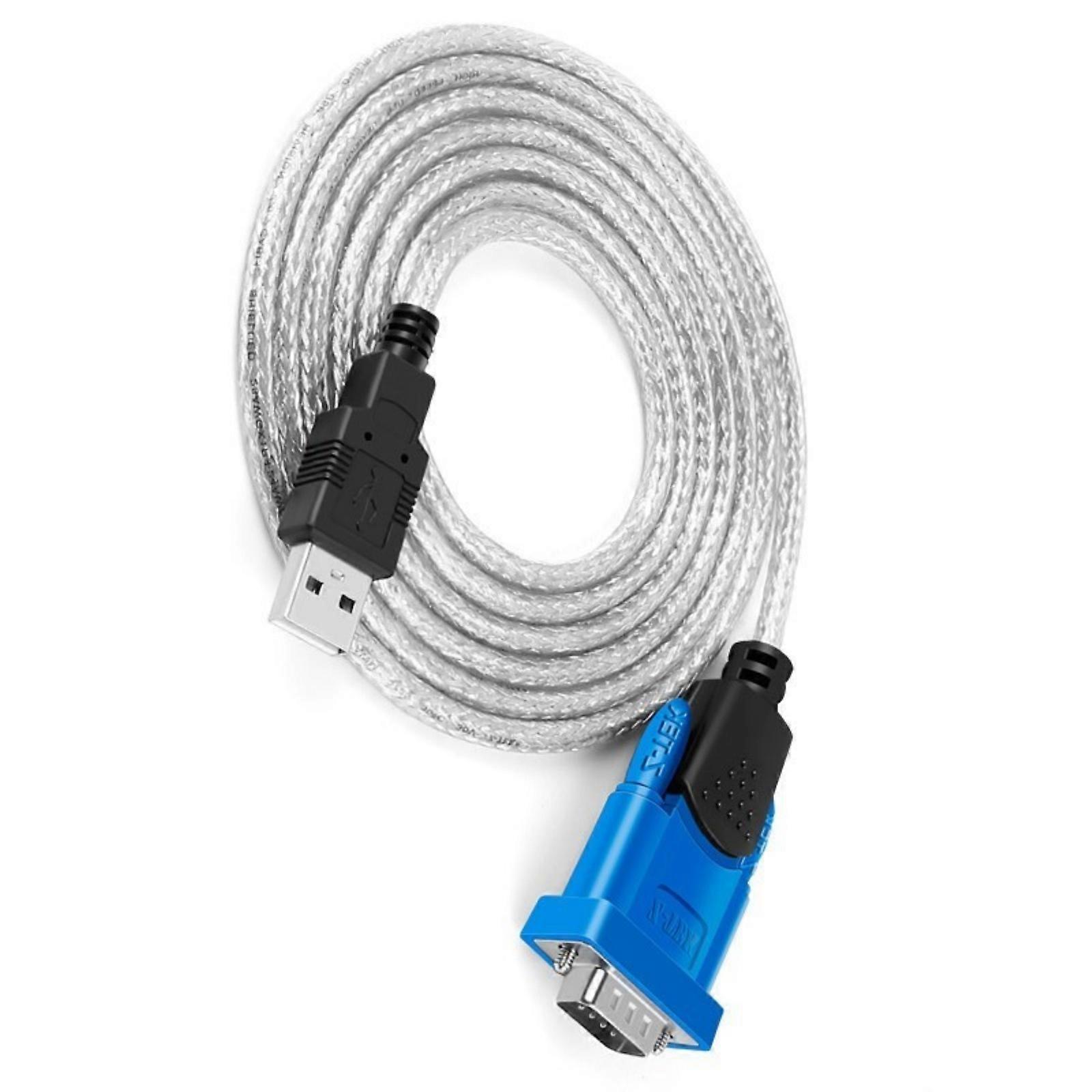 MultiSystems Compatible USB to RS232 Adapter for Easy Mobile Phone Connection Insulation Flame Retardant Coating Multicolor