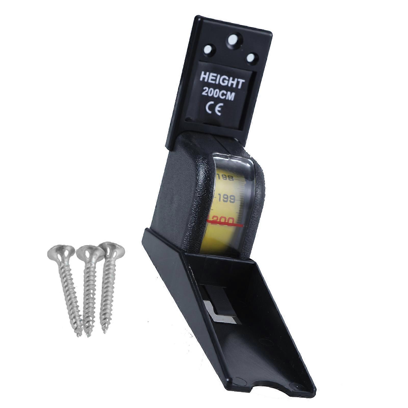 Wall Mounted Height Meter Stadiometer, 2M Measurement Rod for Accurate Growth Trackings Measurement Tape Growth Rulers Multicolor