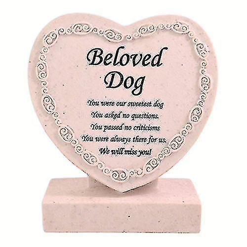 Grave Heart Memorials Dog