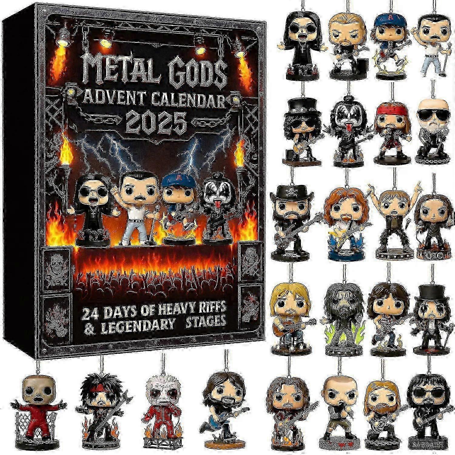 Rock Legend Advent Calendar 2025 Rock Legend Advent Calendar Blind Box