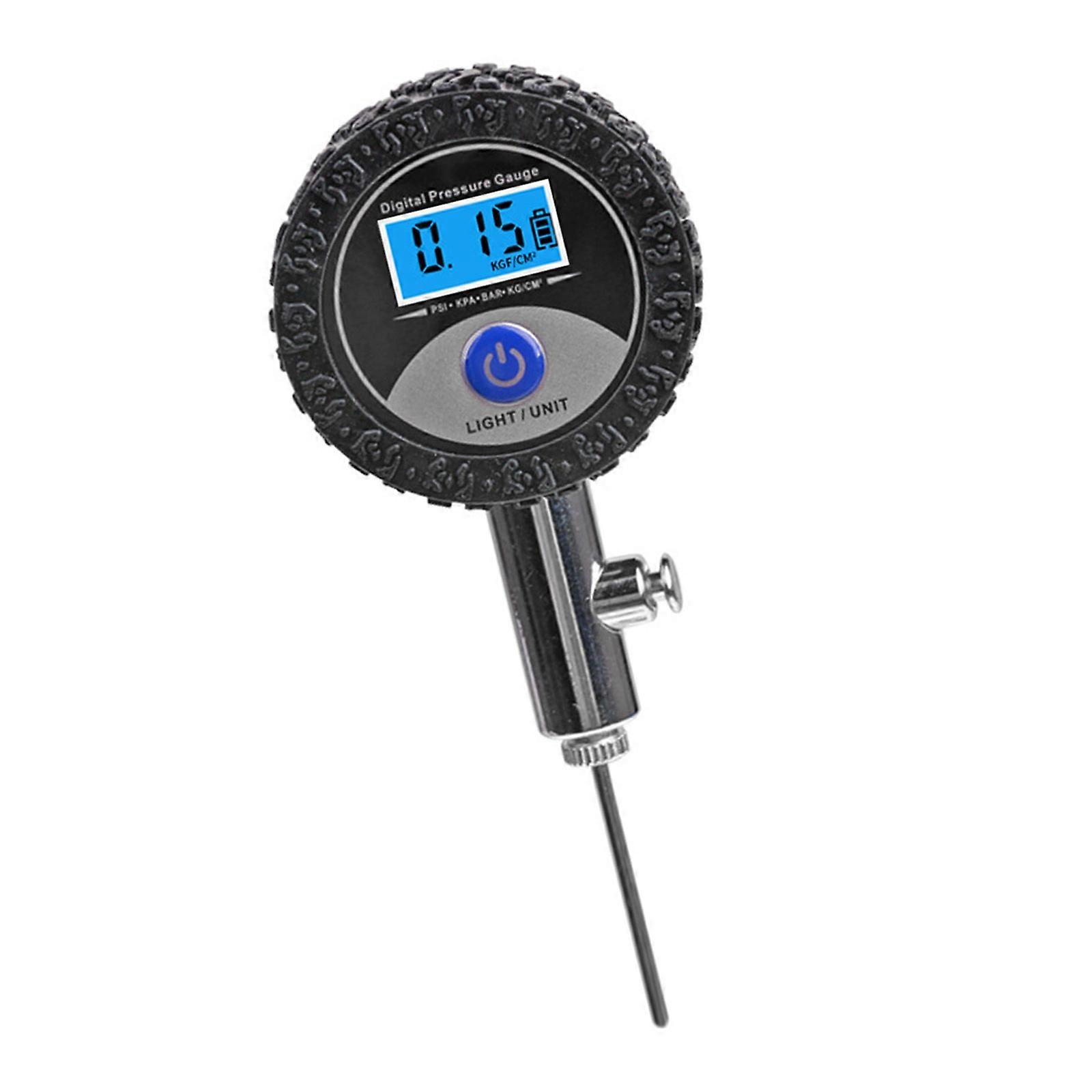 Compacts Portables Ball Pressure Tester with Digital Screen for Quickly Inflation Adjustment and Long Battery Life Multicolor