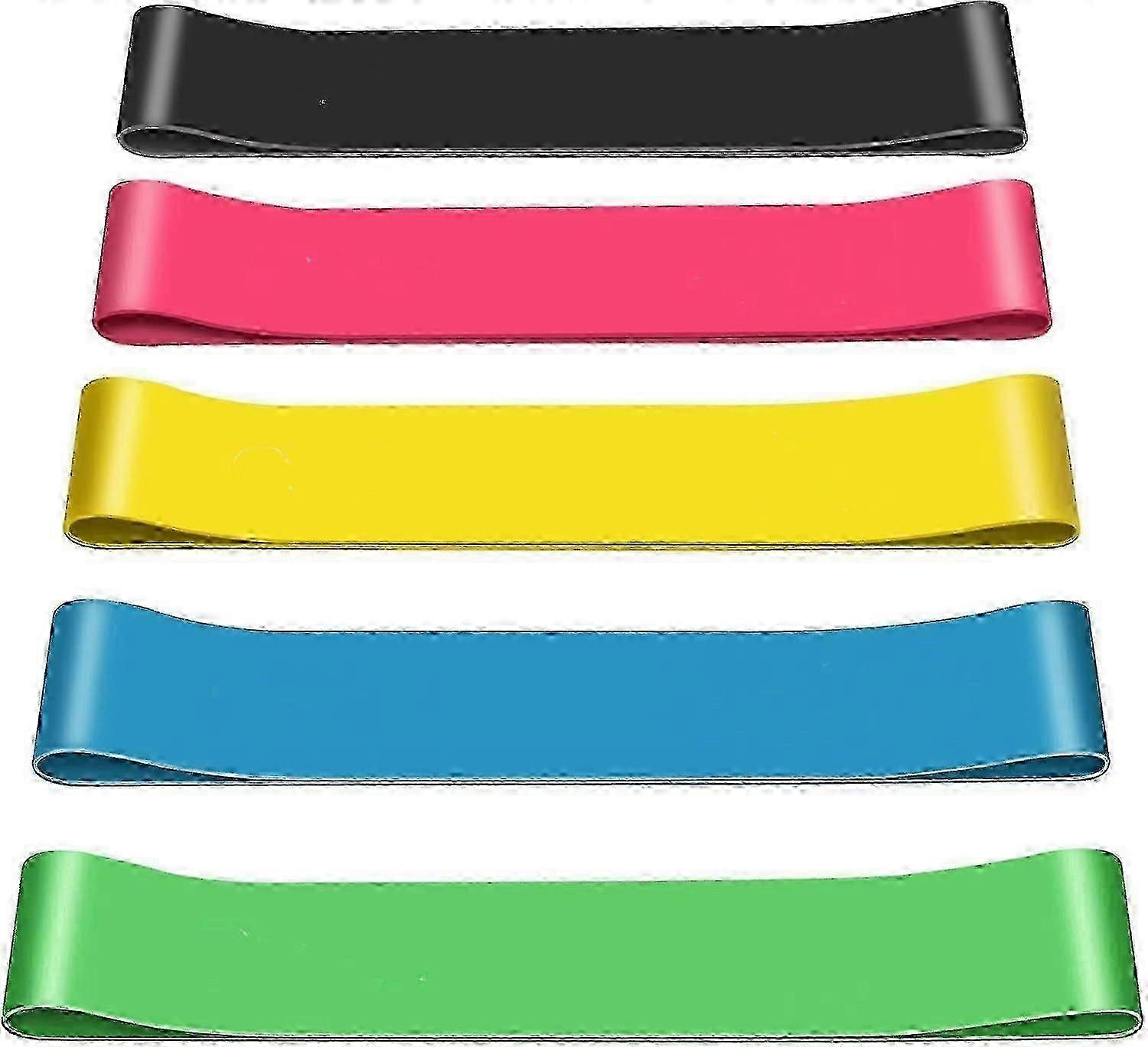 w Resistance Bands Set Premium Elastic Bands Exercise Set Levels for Home Gym Long Exercise Workout Skin-Friendly for Training, Yoga Class And phy