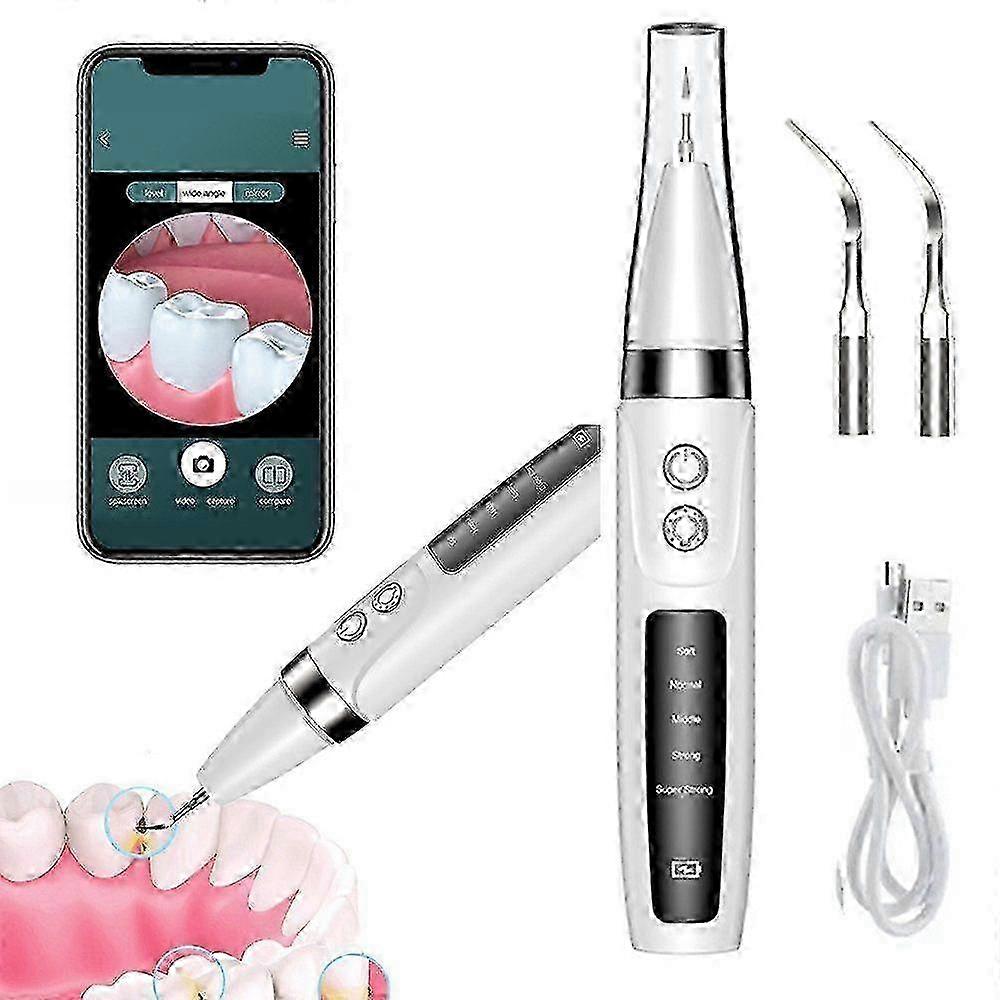 "Premium Sonic Tooth Cleaner - 5 Modes, Ultrasonic Tech"