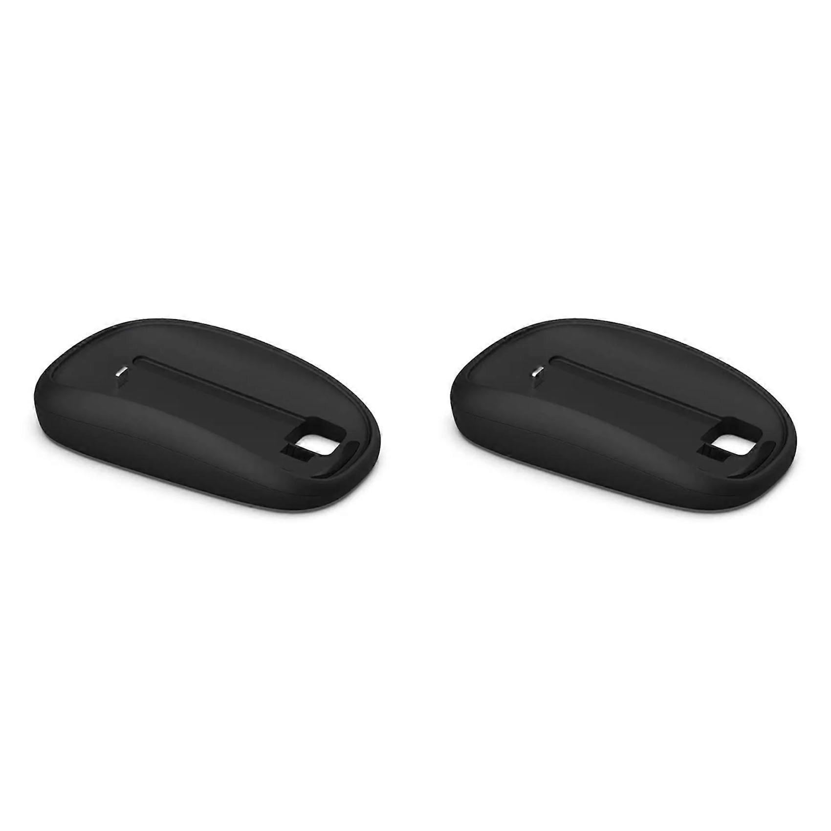 2X Mouse Dock for Apple Magic Mouse 2 Charging Dock Ergonomic Wireless Charging Pad Housing Increased Height-A