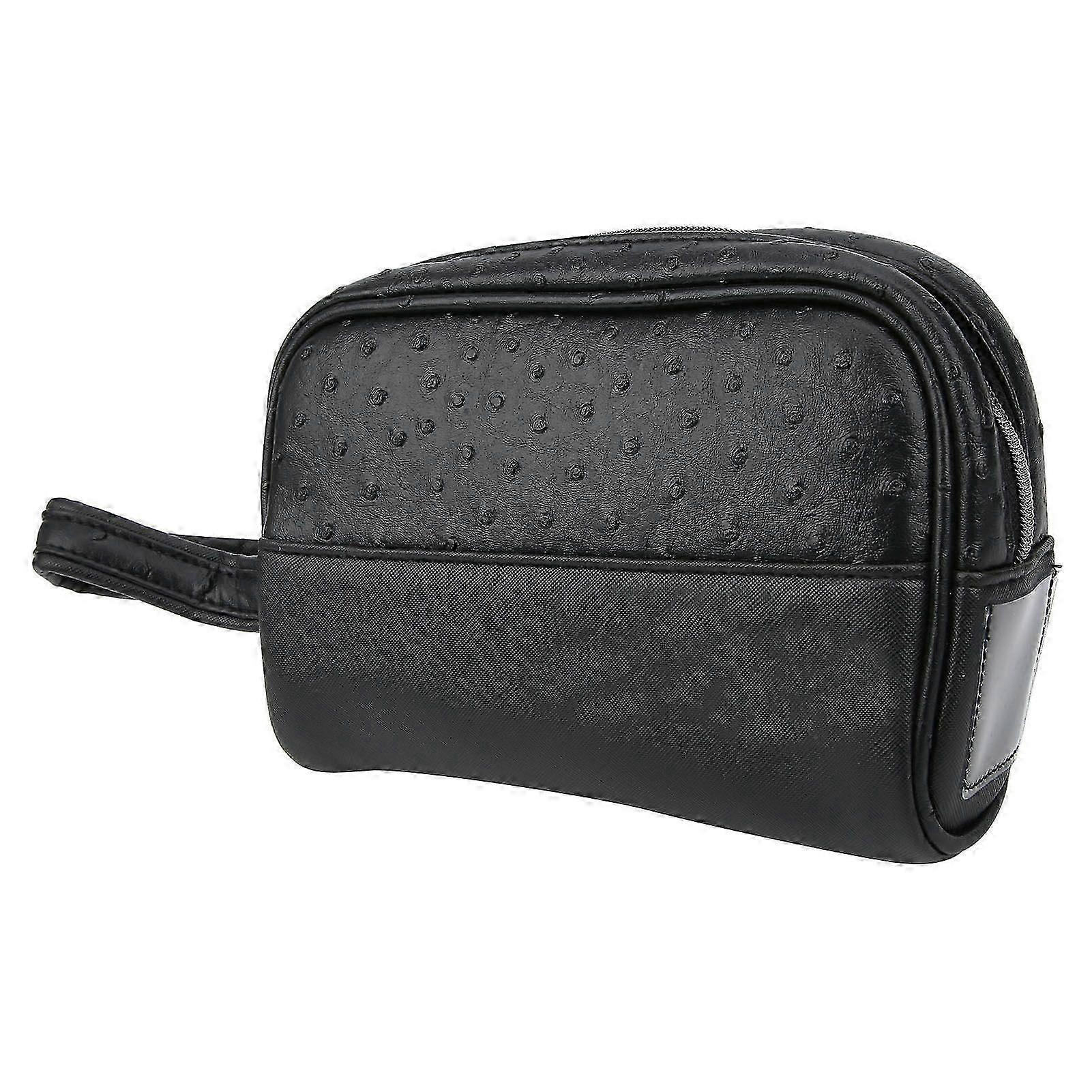 Handheld Bag Portable MultiFunctional Waterproof Bag Small Tool Organizer Case with Lock(Black )