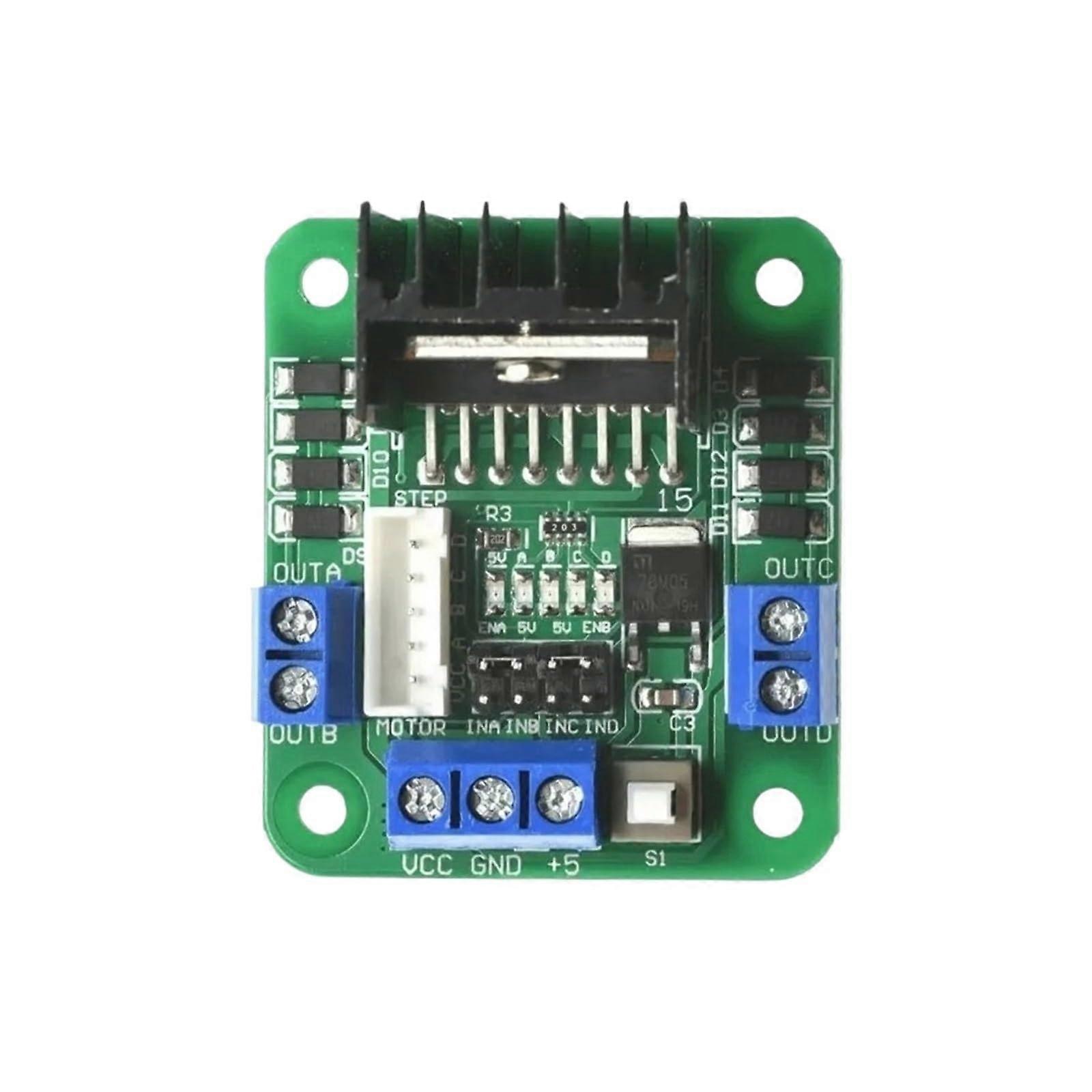 Motor Driver Module 4PCS Power DC Stepper Motor Driver Board for Robotics and Smart Car
