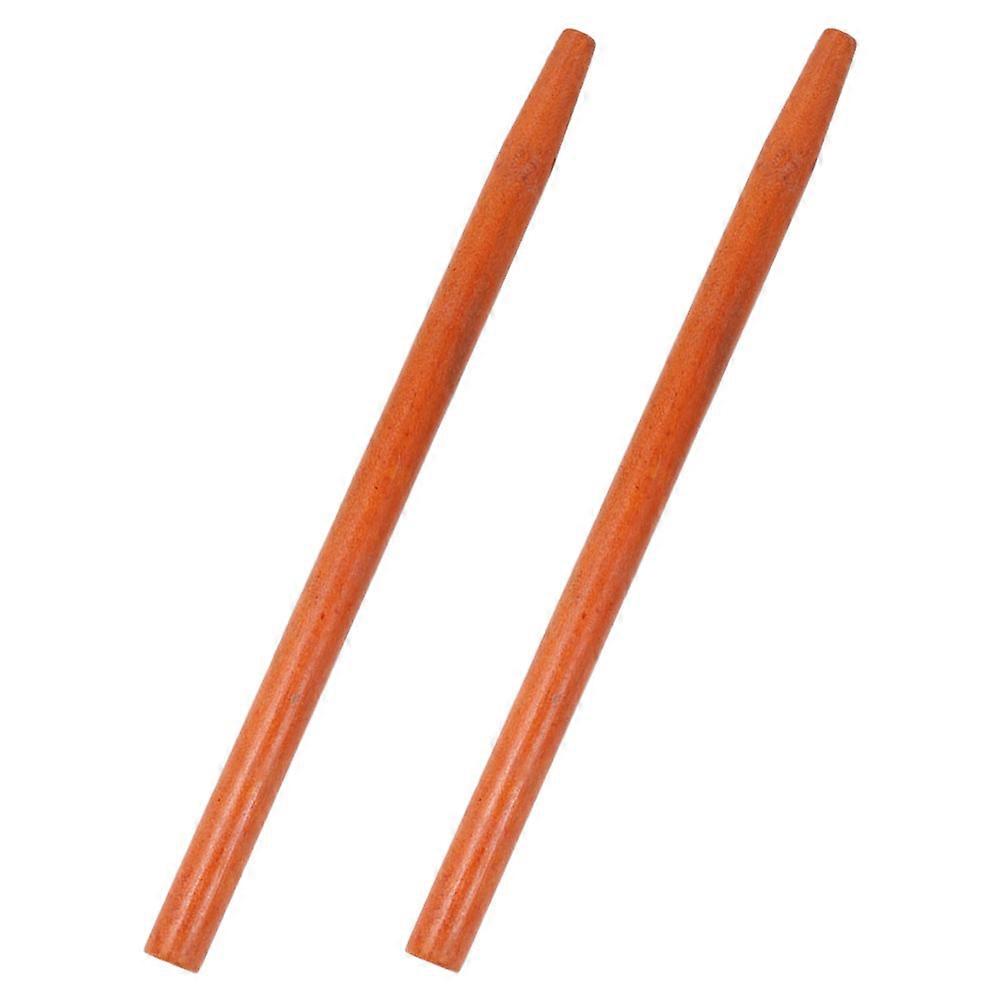 Universal Hardwood Tool Handle for Garden Use 2Pcs Replacement Wood Handles