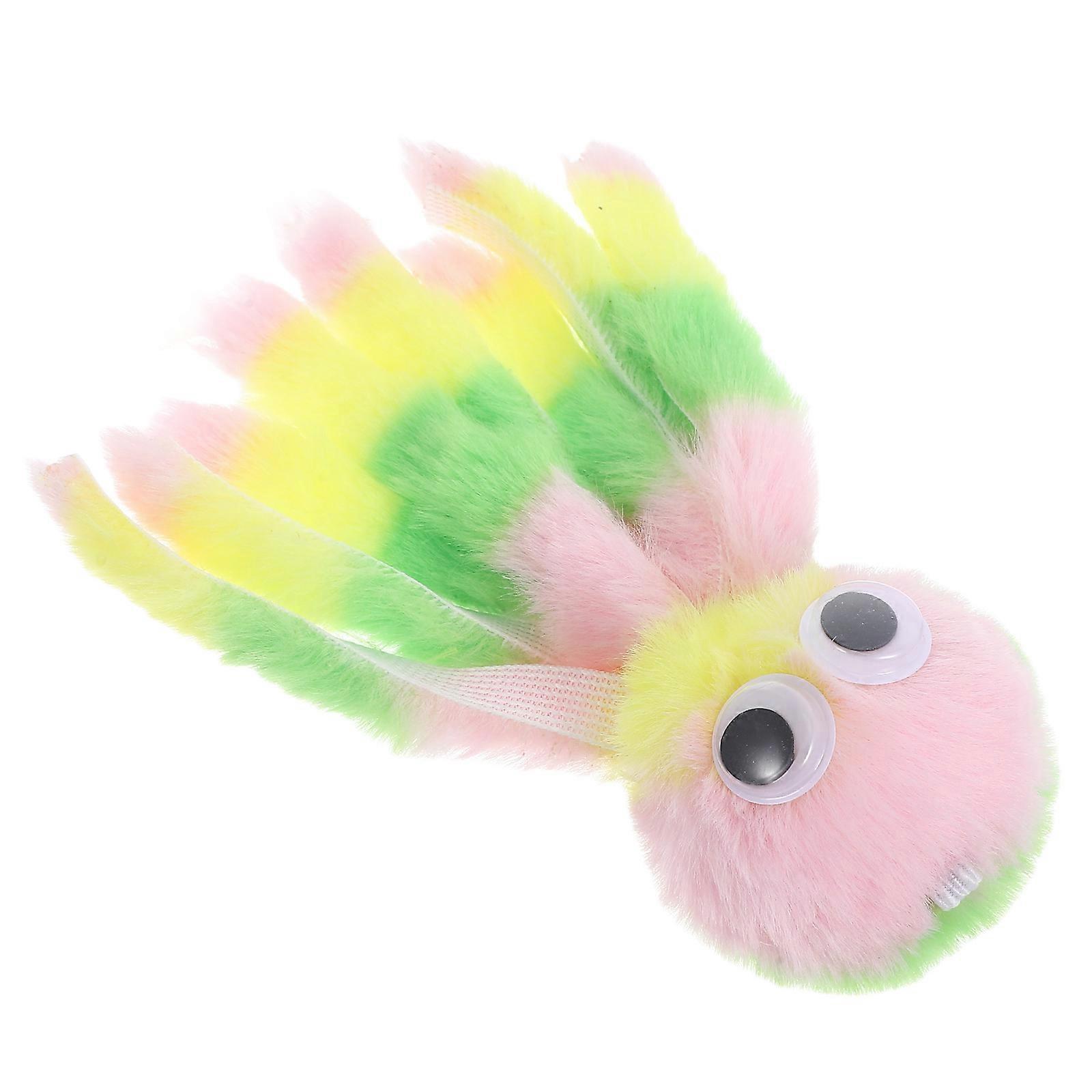 Plush Cat Toy Octopus Design for Pet Chewing 1 Kit