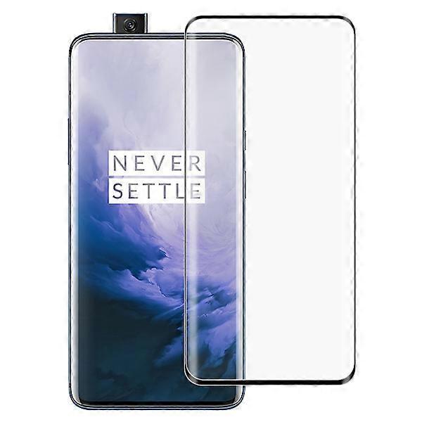 3-Pack compatible with OnePlus 7 Pro Tempered Glass Screen Protector Curved