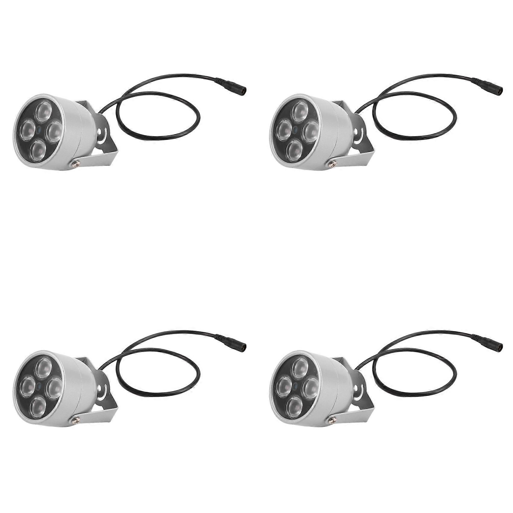4X 4 Array LEDs Infrared Waterproof Night Vision IR Illuminator Light Fill Light DC 12V for Security Camera