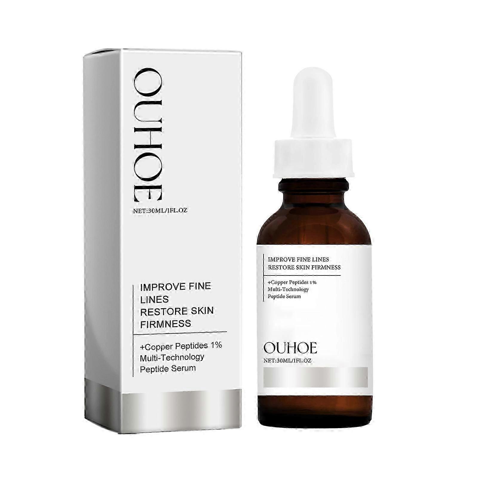 Deep Moisturizing Polypeptide Serum with Hyaluronic Acid & Vitamin E for Anti-Aging, Firming & Wrinkle Reduction