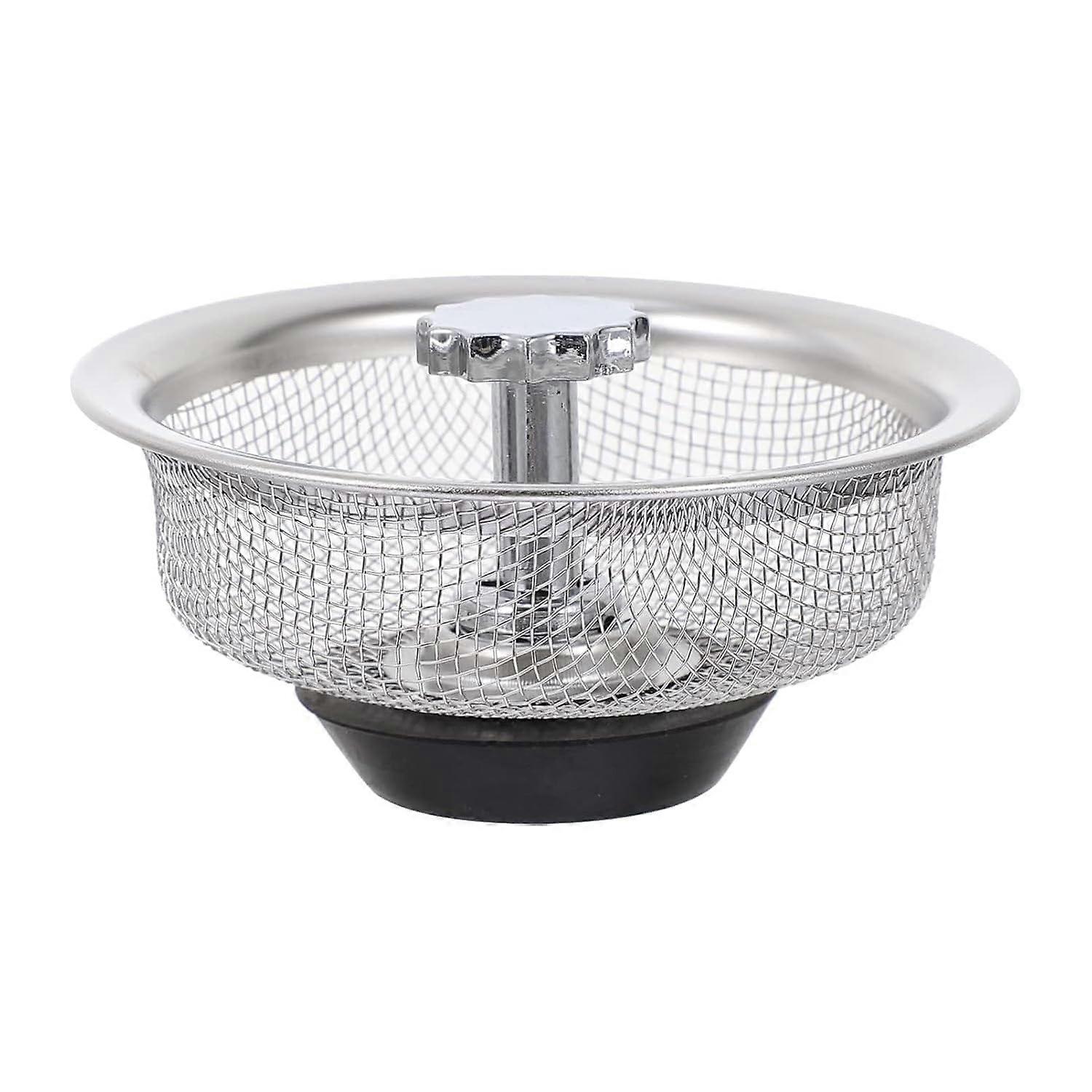 Stainless Steel Kitchen Sink Strainer Basket 2 Pack – Durable Drain Filter for Clog Prevention