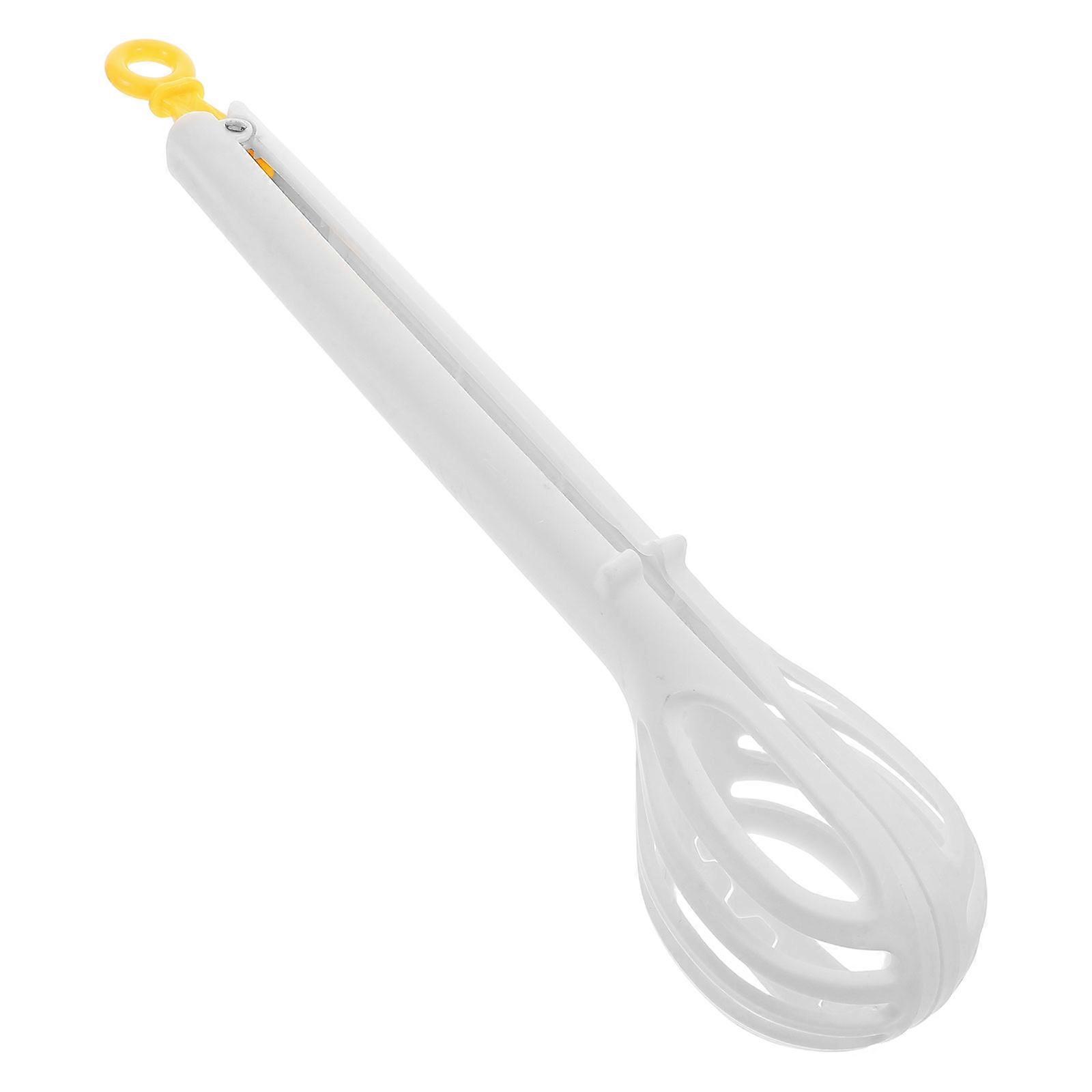 Handheld Egg Beater Plastic Whisk for Cooking 2Pcs Egg Whisking Tool