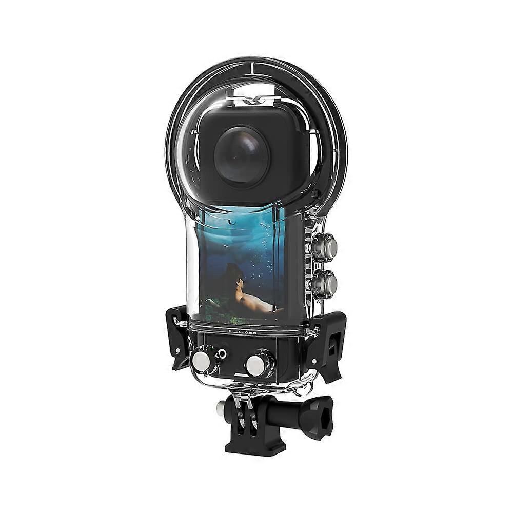 Dive Case 50m Waterproof Underwater Housing with Scratch‑Proof Lens Guard for Insta360 X3
