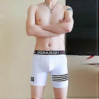 Trendy lange boxershorts voor heren met comfortabele, flexibele tailleband.