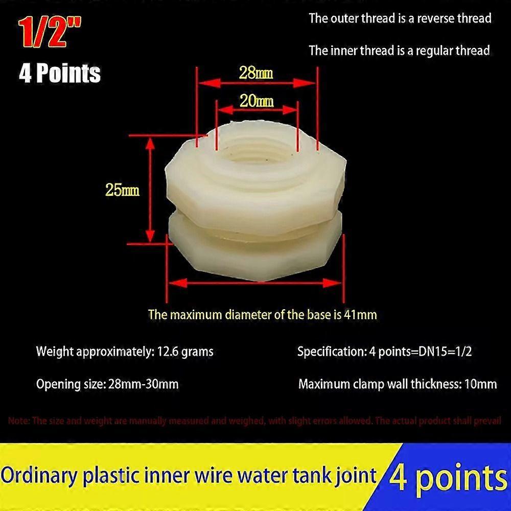 1Pcs Internal Thread Pipe Fitting 1/2" 3/4" 1" 1.2" 1.5" 2" Female Thread Pipe Joint