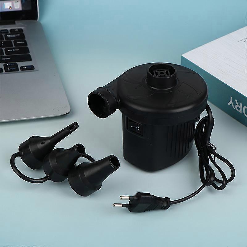 Pompe gonflable ��lectrique Portable avec 3 buses, matelas �� Air, bateau, pompe gonflable automatique pour voiture, usage domestique, gonfleu