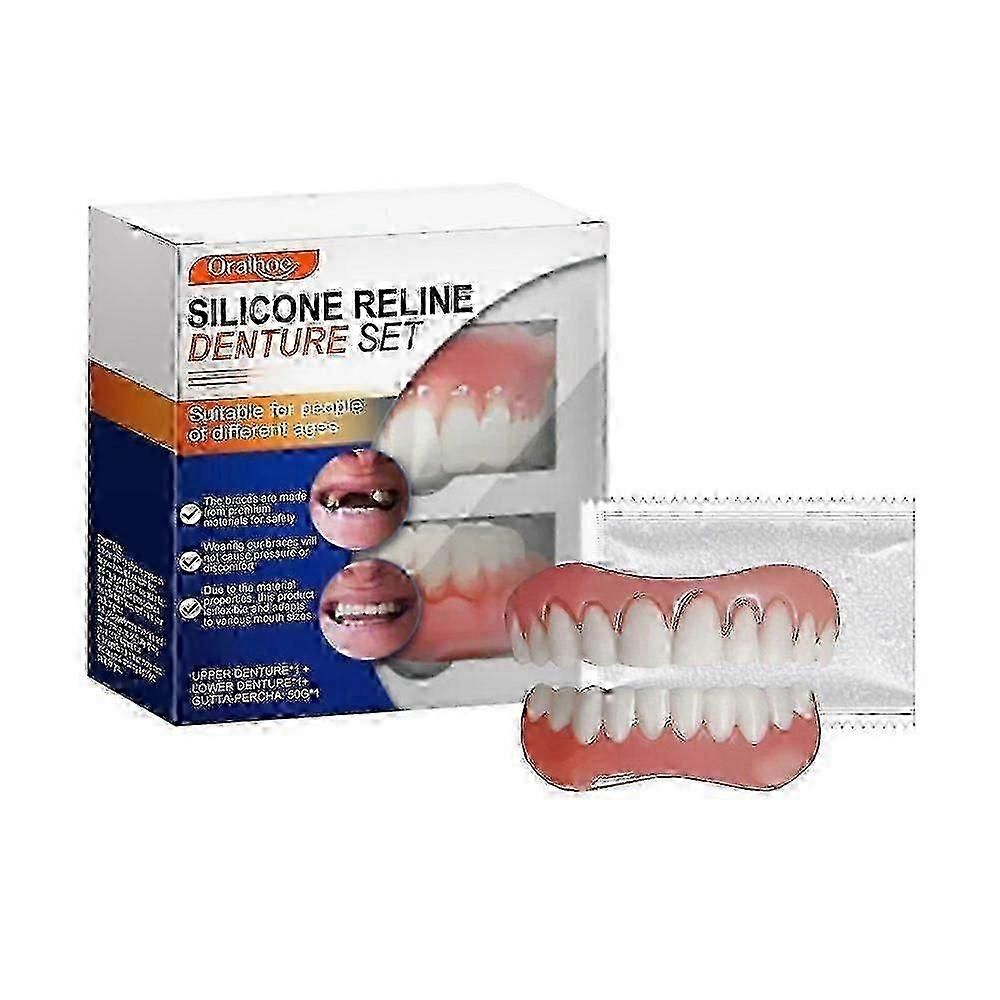 Silicone Relinedenture Set, Denture Reline Kit, Denture Set 25-26