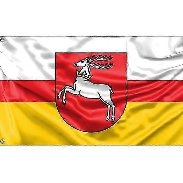 Lublin Voivodeship Flag Poland Pattern 176
