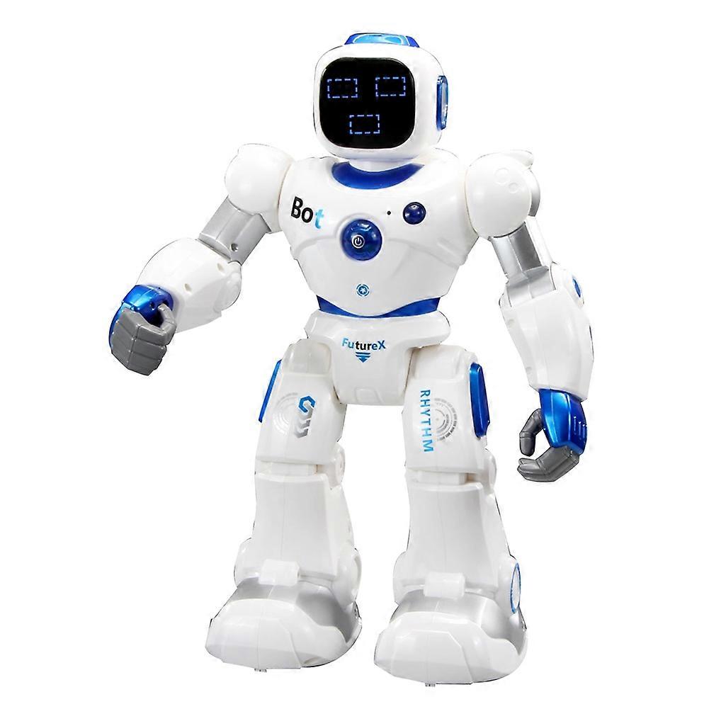 Interactive Voice-Controlled Robot Toy Programmable Dances High-Tech Features Ideal Birthday Gift for Children