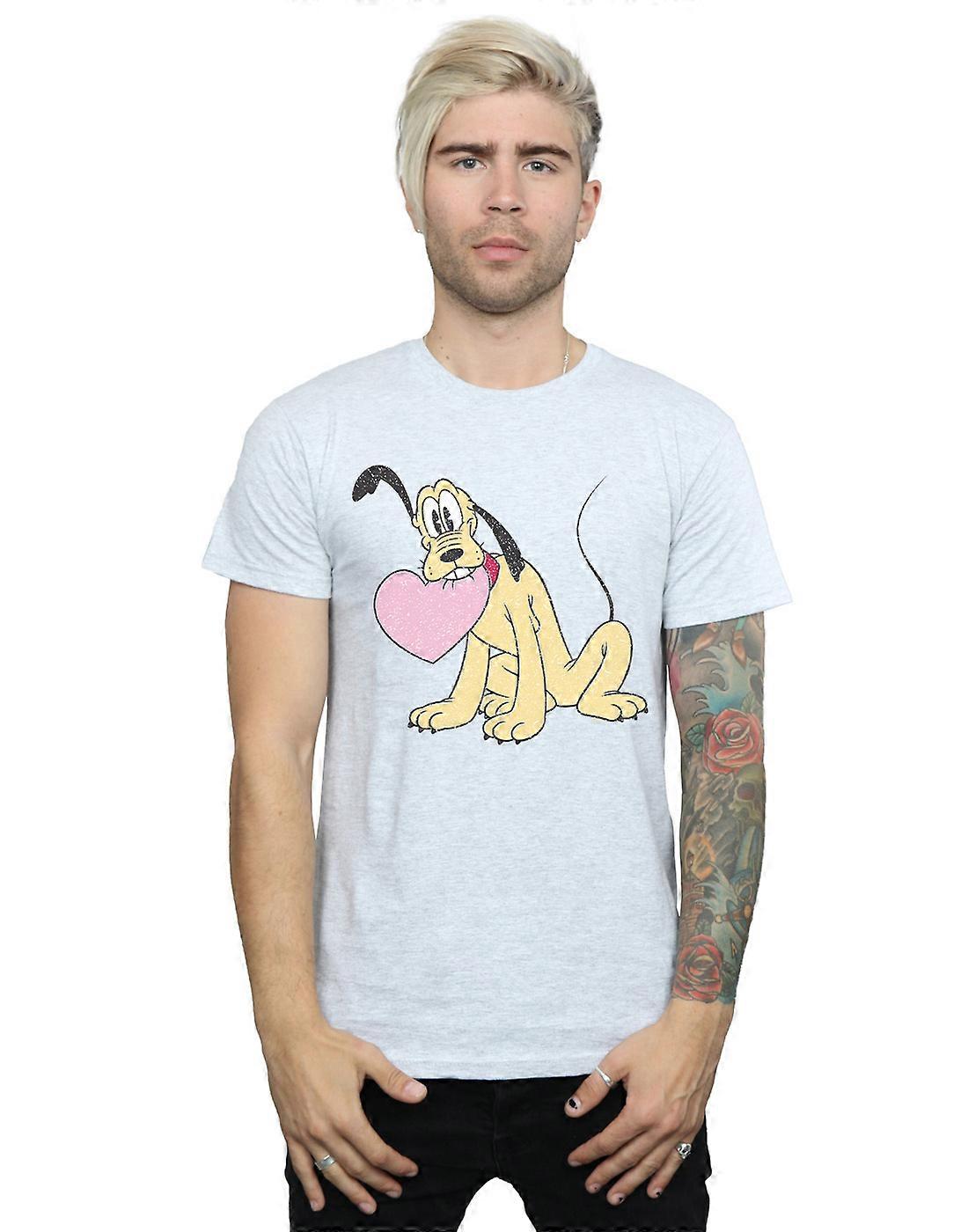 Disney Men ' s Pluto szerelem szív póló