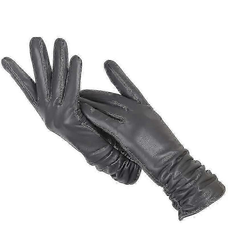 Winter Genuine Leather Gloves Suitable for Sheepskin