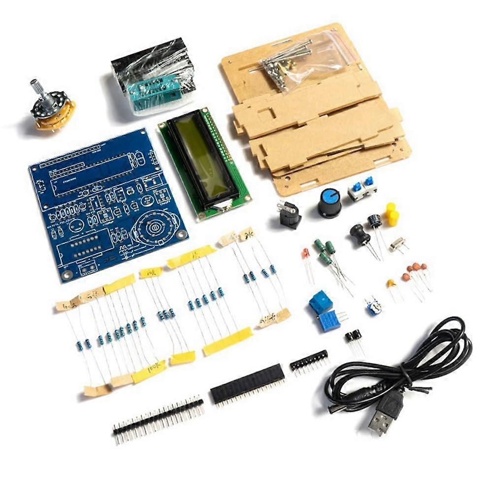 Precision Capacitance and Inductance Meter DIY Assembly Kit with Frequency Detection