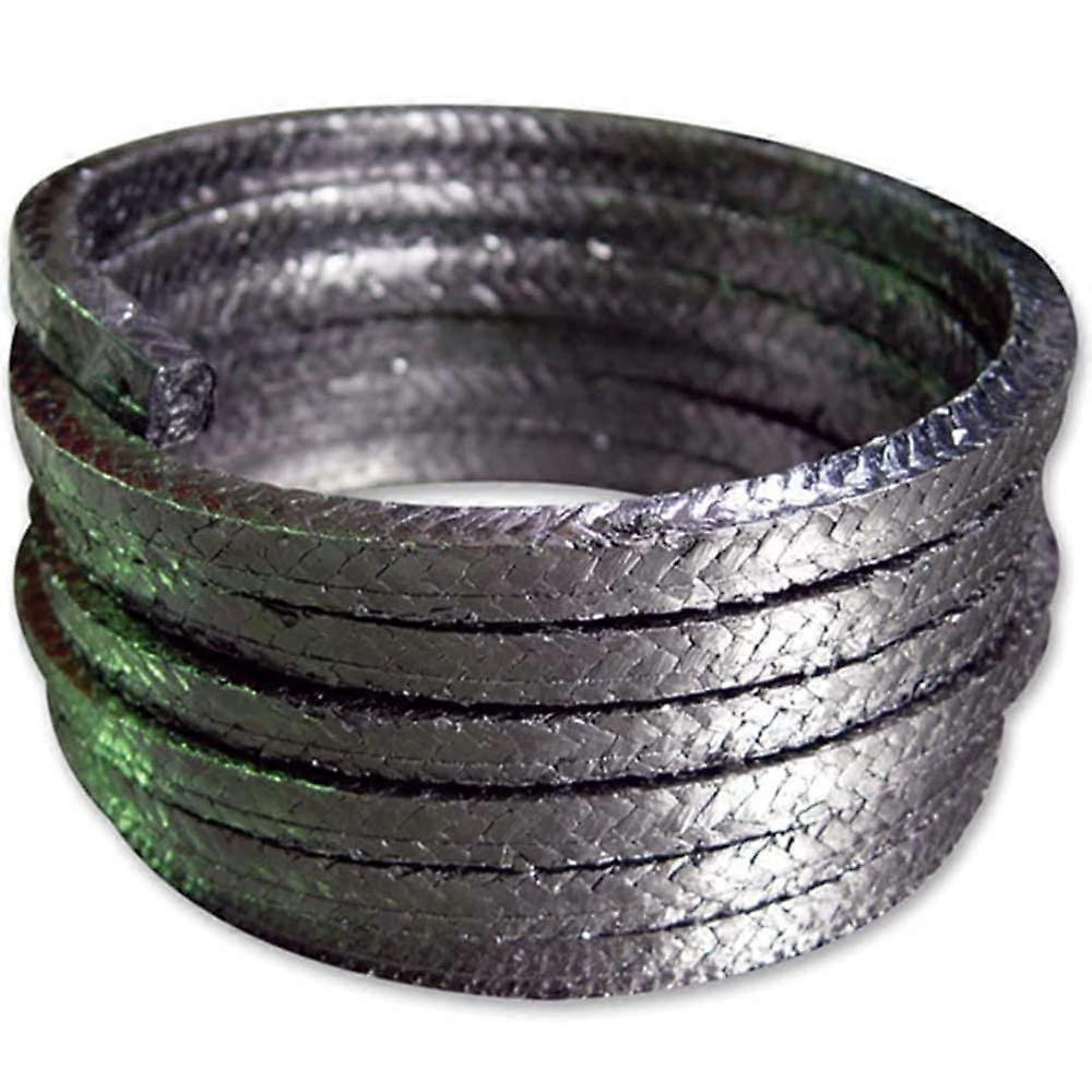 Expanded Flexible Graphite Braided Packing 10mm for Pumps Valves Mechanical Seals  Temp