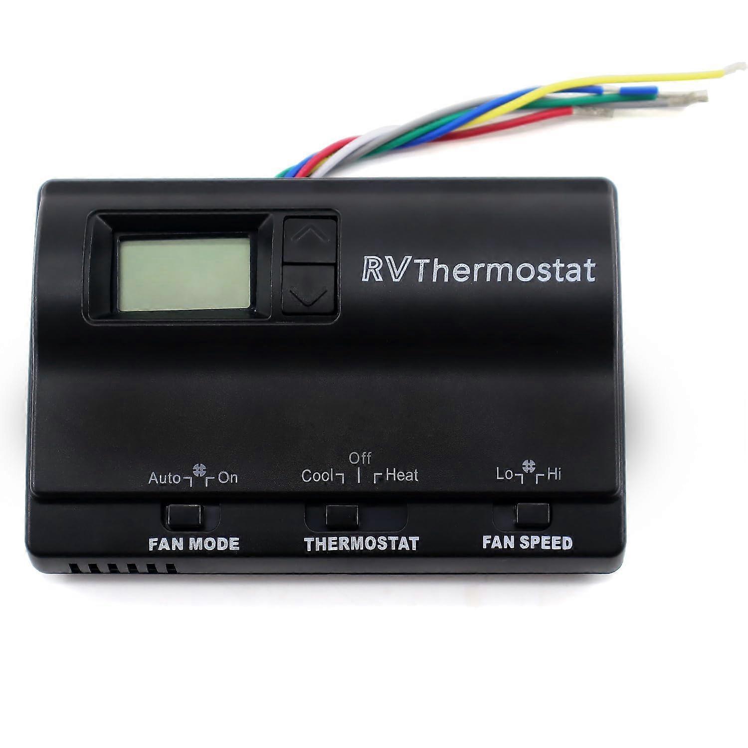 RV Digital Thermostat Heat Cool Wall Mount for Coleman Precise Temperature Control