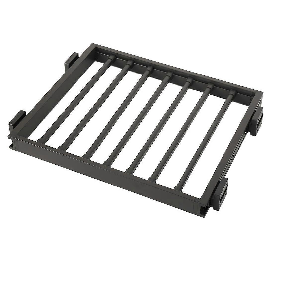 Pull Out Pants Rack Retractable Clothes Drying Rail Adjustable Length Wardrobe SpaceSaving 560610mm