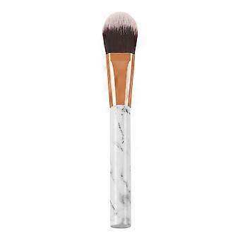 Marmorierter Make-up-Pinsel, tragbar, langlebig, sicher, weich, aus Aluminium