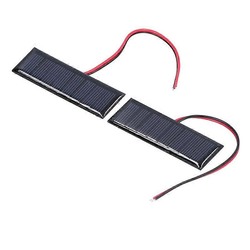 Electronic Polysilicon with 0.2W Board 4V Solar 2Pcs Solar Wire Panel
