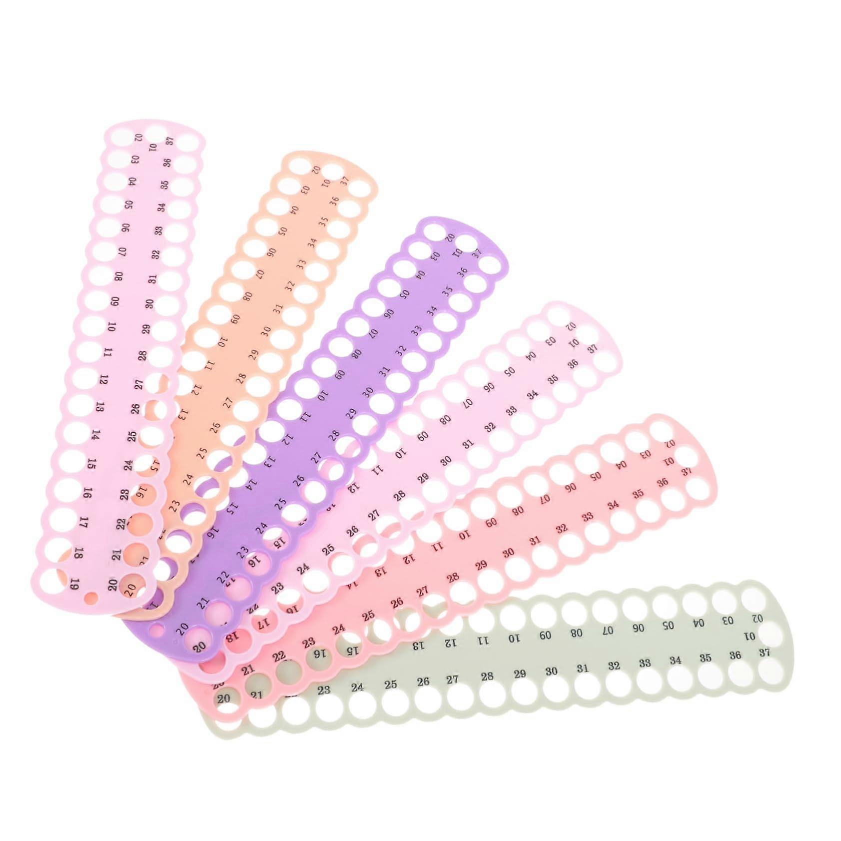 Embroidery Thread Organizer Set, MultiHole Floss Holder, Reusable Plastic Storage for Cross Stitch