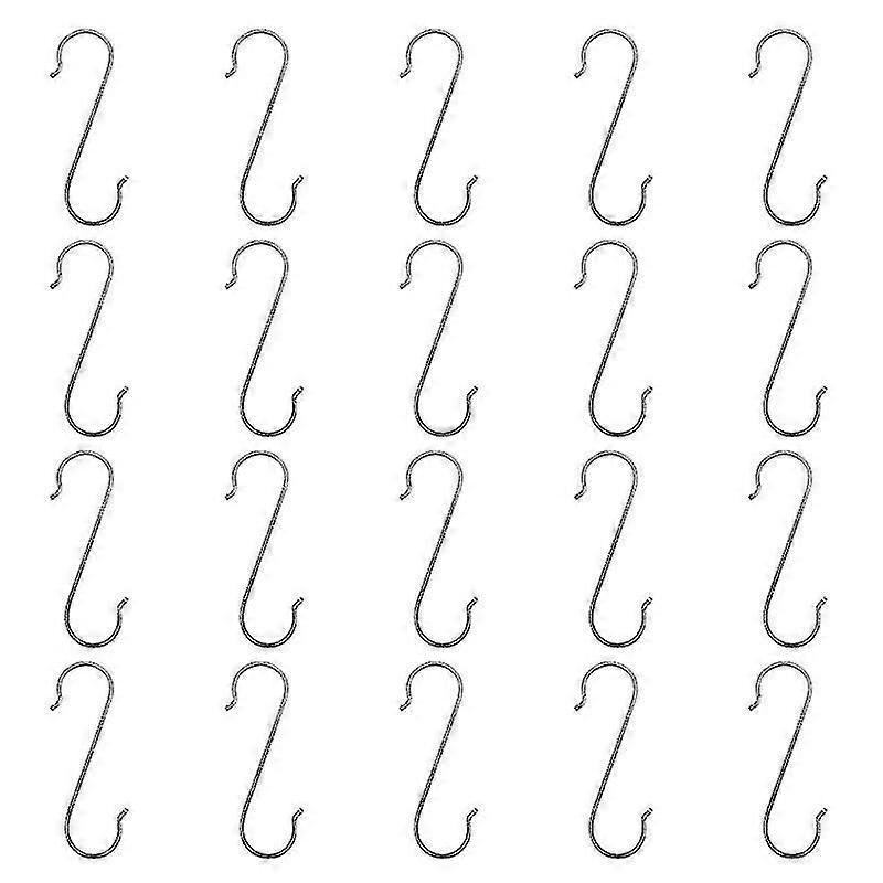 20 S-shaped hooks