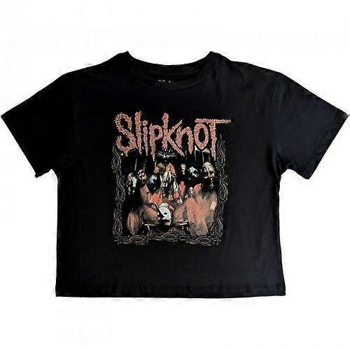 Slipknot Womens/Ladies Band Frame Crop Top