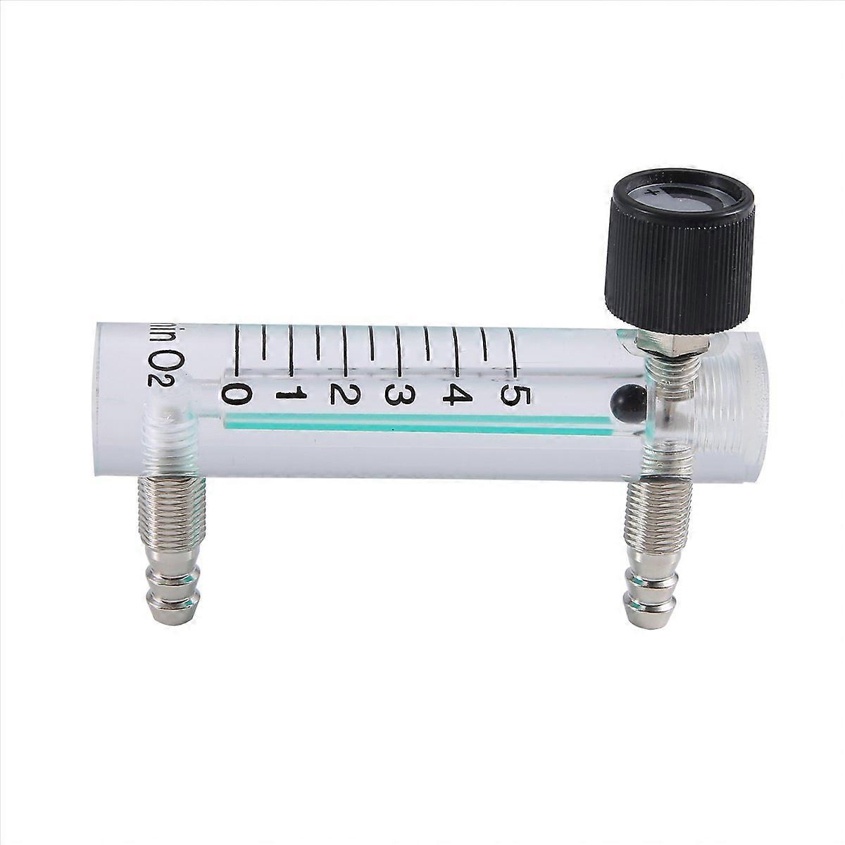 0.1-5LPM 1L Oxygen Flow Meter Flowmeter for Oxygen Air Gas