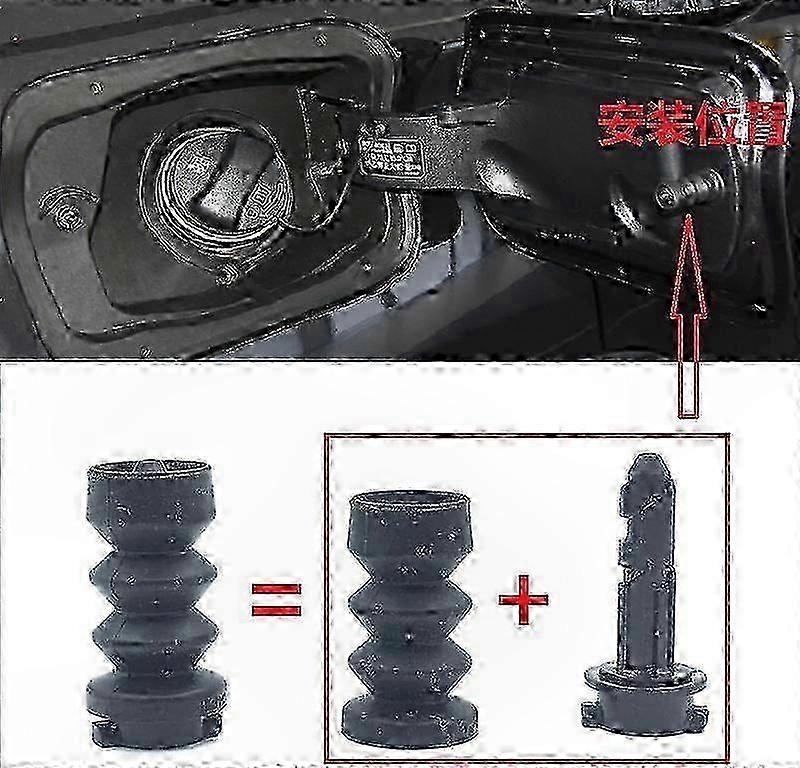 Universal Fuel Tank Cap Switch Buckle for Select Vehicles - Motor Latch Spring Replacement Part