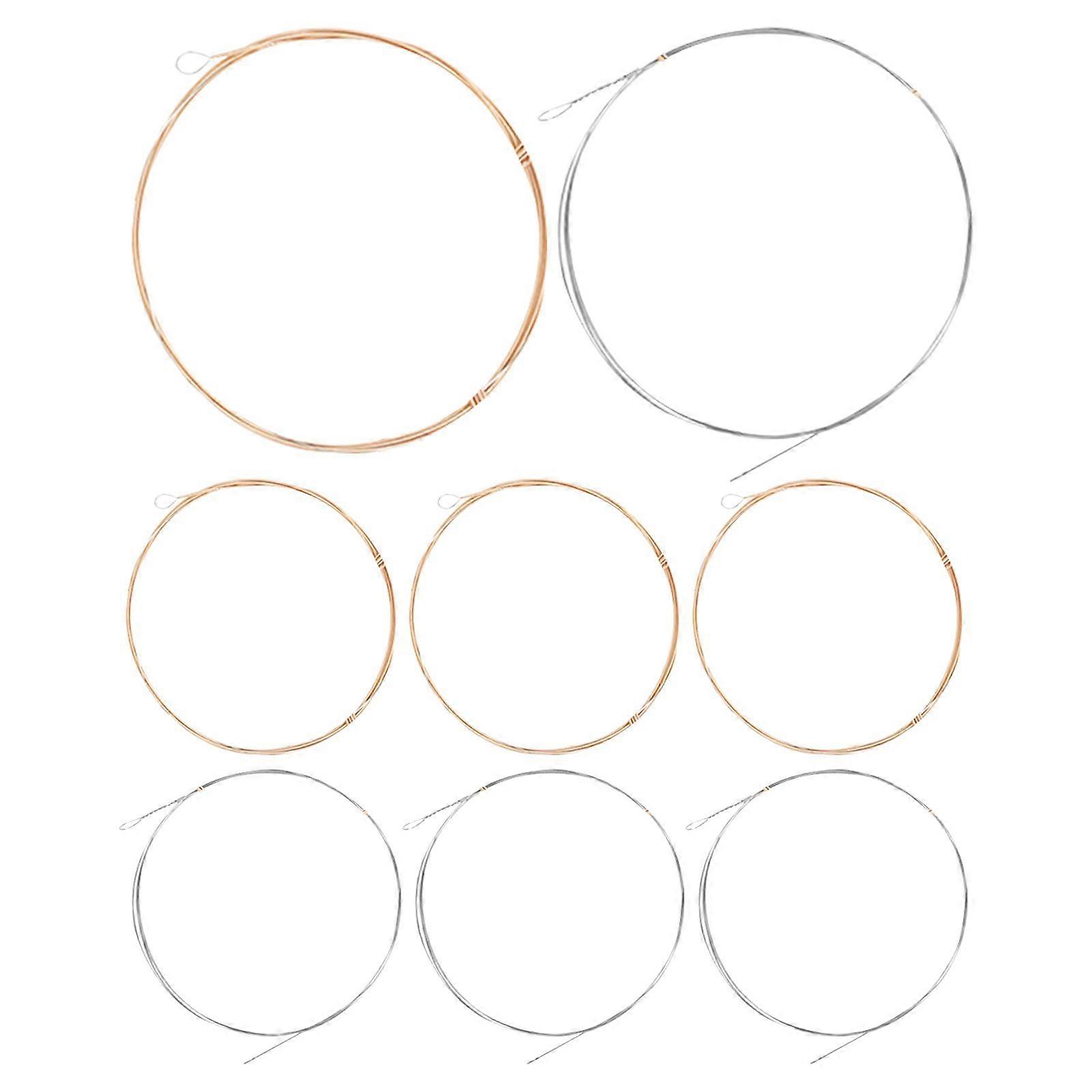 8Pcs Mandolin Strings Eight Mandolin Strings Mandolin Phosphorized Copper Strings