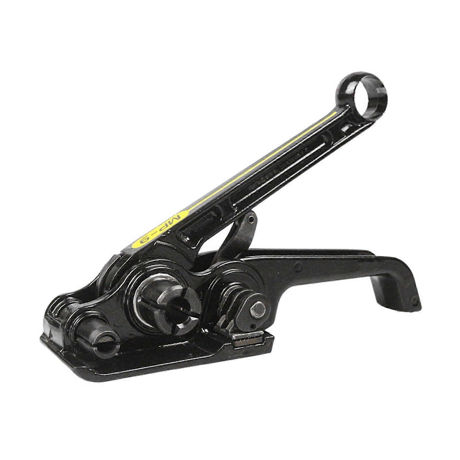 Heavy Duty Plastic Strapping Tool with Ergonomic Ratchet Handle, PP Banding Kit for Packaging