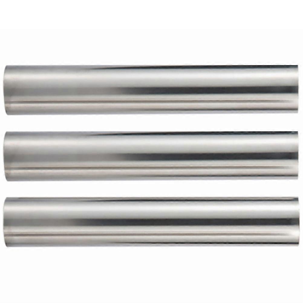 Kitchen Baking Mold Cream Roll Molds for Baking 3Pcs Stainless Steel