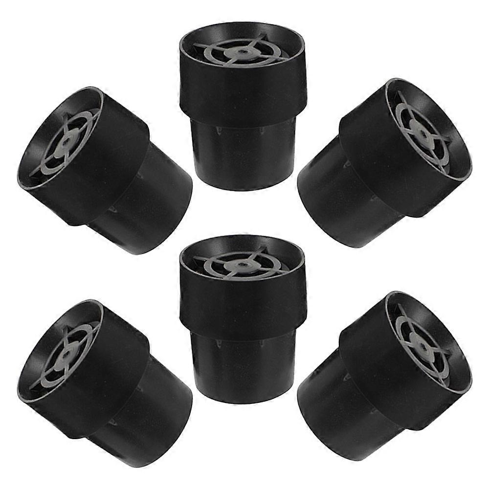 Latex Trampoline Leg Caps Replacement for Stable Support 18Pcs Black Set