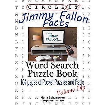 Omcirkel het, Jimmy Fallon feiten, zakformaat, woord zoeken, puzzel boek