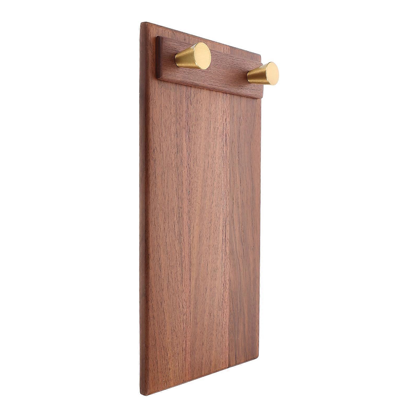 Rustic Wooden Menu Holder for Cafes Tabletop Display